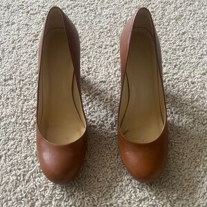 Kate Spade Brown Leather Heels